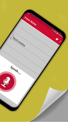 Voice, speech notes: Speech to Screen 2