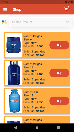 AllGas - Order Gas Pap! Screen 3