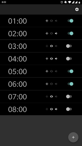 Android application Light alarm screenshort