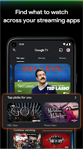 How do I install apps on a Google TV or Android TV