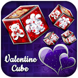 Valentine Photo Cube Wallpaper icon