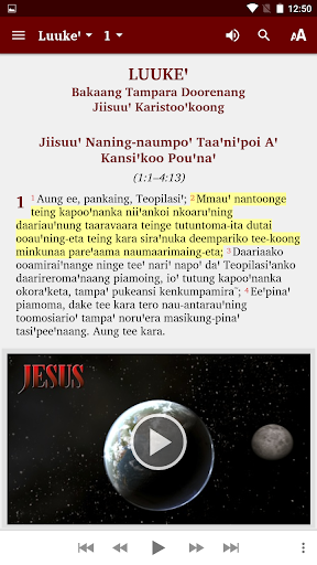 Android application Naasioi Bible screenshort