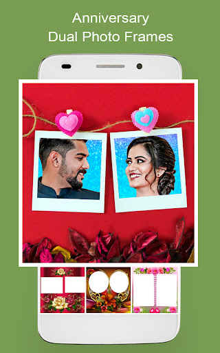 Anniversary dual photo frames screenshot 2