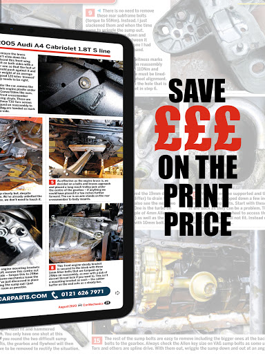 Screenshot of Car Mechanics Magazine