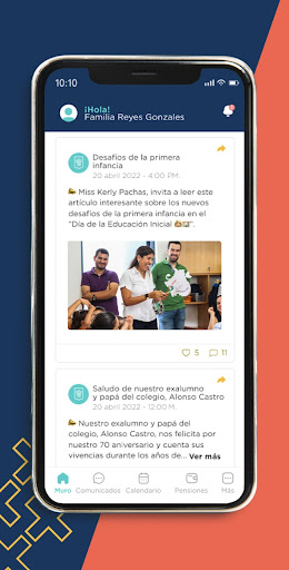 Santa Margarita App Screen 2