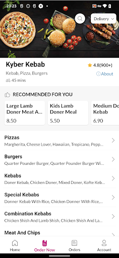 Kyber Kebab Screen 3