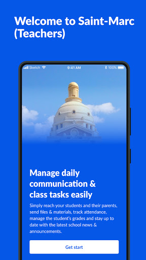 Android application Saint-Marc (Teachers) screenshort