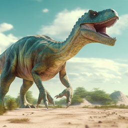 Imagem do ícone simulador de dinossauro