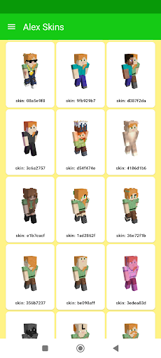Alex Craft Skins - MC Styles Screen 3