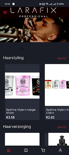 Larafix Kappersgroothandel screenshot 4