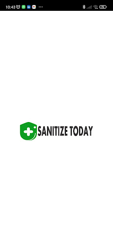 Android application Sanitize Today screenshort