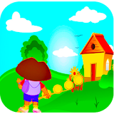 Fun Girl Dora Run Adventure Game icon