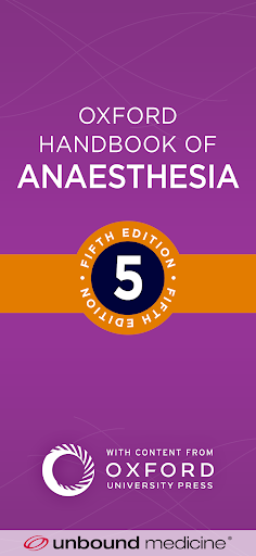 Screenshot of Oxford Handbook of Anesthesia