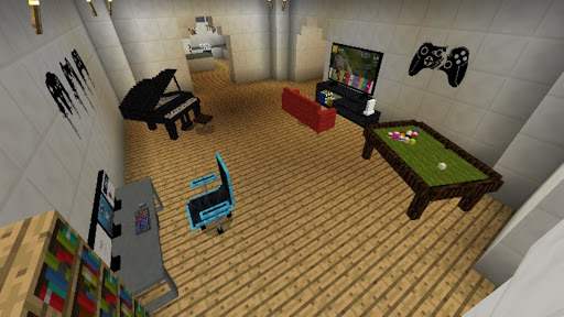 Android application MCPE Furnicraft 3D screenshort