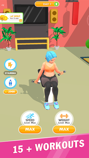 Idle Workout Fitness 1.2.0 screenshots 9