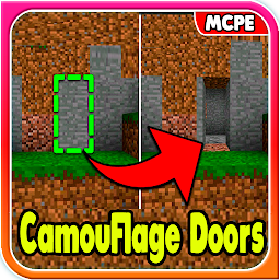 Camouflage Door Minecraft PE