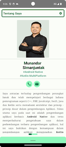 Android application Ms App screenshort