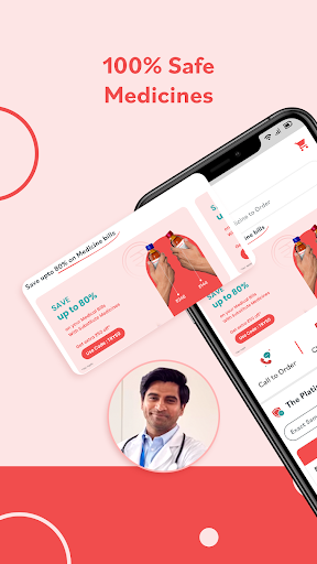 Android application PlatinumRx - Online Medicine screenshort