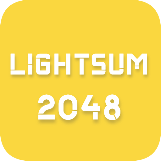 LIGHTSUM 2048 Game logo