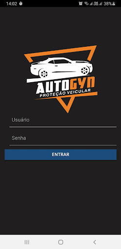 Android application Auto Gyn Rastreamento screenshort