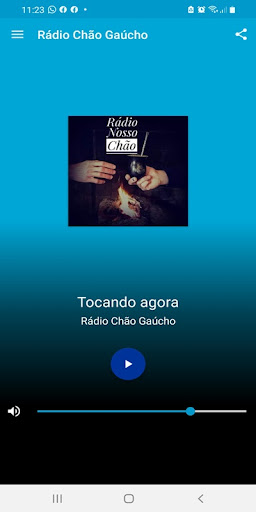 Android application Rádio Chão Gaúcho screenshort