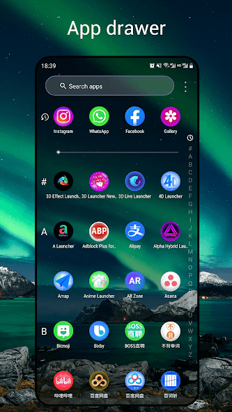 Newlook Launcher - Galaxy Star 3.4 APK + Mod (Unlocked / Premium) for Android