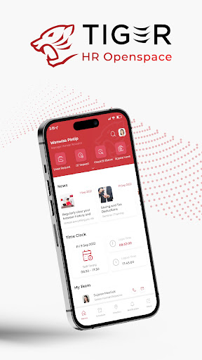 Android application HR Openspace screenshort