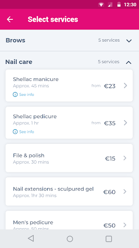 Fantastic Salon Spa Screen 2