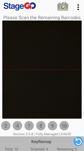 Android application StageGO screenshort