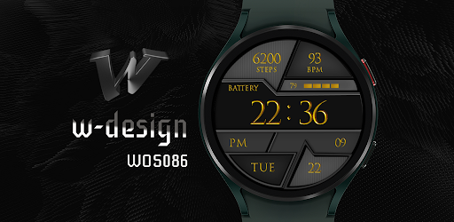 Android application W-Design WOS086 - Watch Face screenshort
