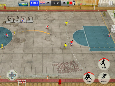Captura de Pantalla 24 Street Football Kick Games android
