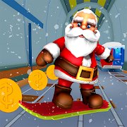 Subway Santa Surf Runner: Santa Run Game Adventure