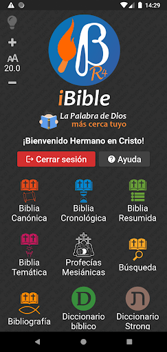 Android application Tu Biblia Ya! (iBible R4) screenshort