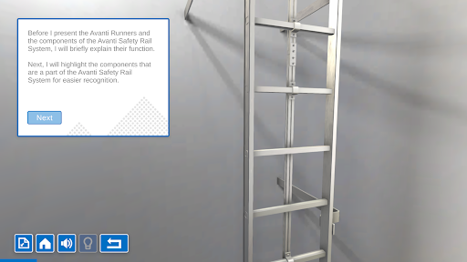 Avanti Safety Rail System Screen 2