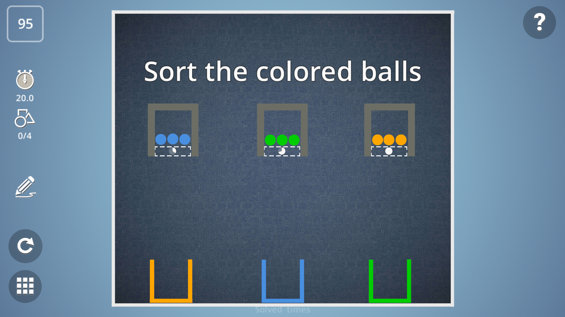 Android application Brain It On! - Physics Puzzles screenshort