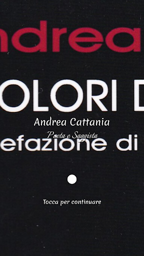 Android application Andrea Cattania screenshort