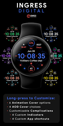 Ingress Digital - watch face Screen 2