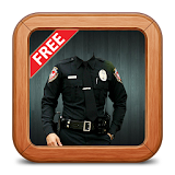 Police Suit Camera Photo Edit icon