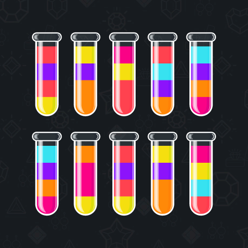 Water colors sort puzzle game Download on Windows