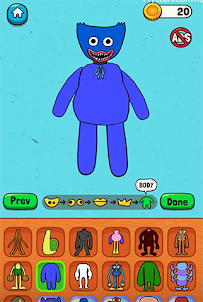 fun Monsters:Makeover scarry