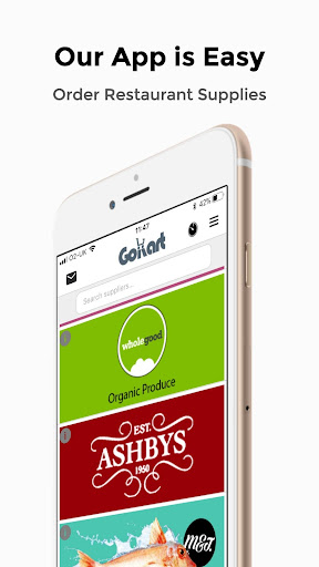 Android application Gokart screenshort