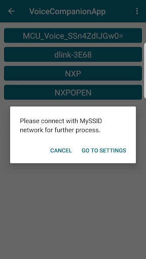 NXP Voice Companion App