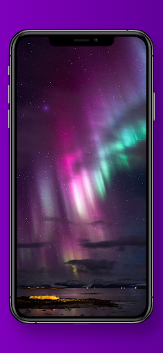 Northern Aurora Wallpaper Screen 2