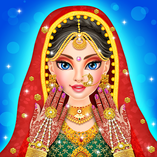 Indian Girl Wedding Salon Game logo