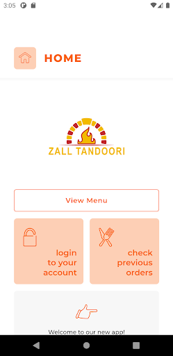 Android application Zall Tandoori BS3 screenshort