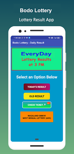 Android application Lottery Result for BodoLand screenshort