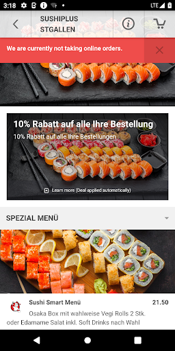 SushiPlus St.Gallen Screen 3