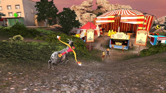 Schermata GoatZ del simulatore di capra