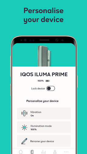 IQOS CY app: Device companion Screen 3