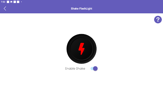 shake flashlight